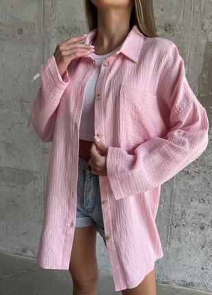 Рубашка муслиновая