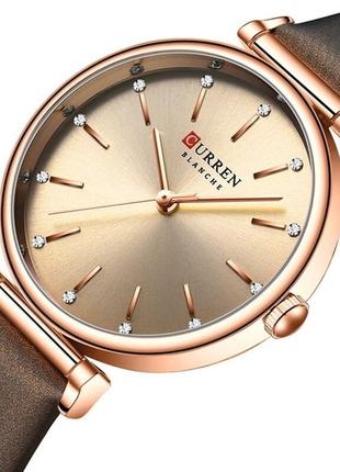 Высококачественные женские часы curren grass brown. часы curren grass brown оснащенны кварцевым механизмом.