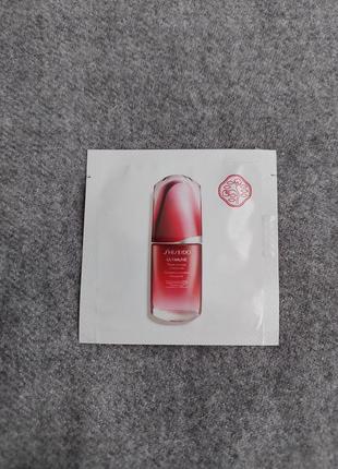 Shiseido ultimune доглядовий концентрат для обличчя тестер 1ml1 фото