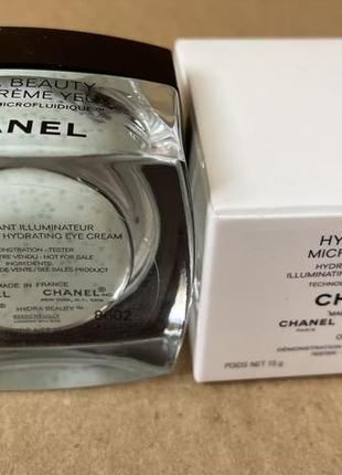 Chanel hydra beauty micro creme yeux, увлажняющий крем для кожи вокруг глаз, 15g3 фото