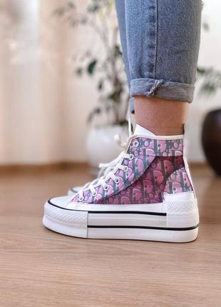 Кеды женские converse x dior8 фото