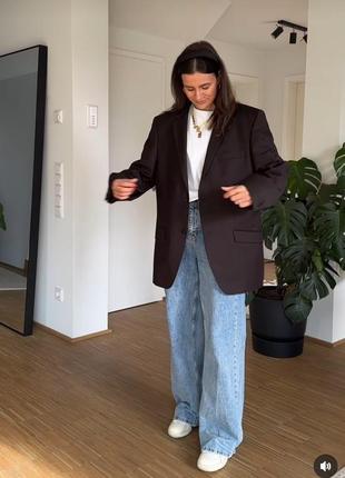 Пiджак тренд оверсайз вовна iталiя / oversize wool italy