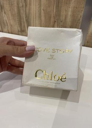 Chloé love story парфумована вода 30 мл, оригінал8 фото
