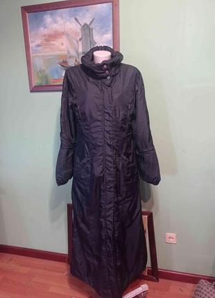 Отличное легкое пальто на синтепоне h&m. разм. l/xl (42)