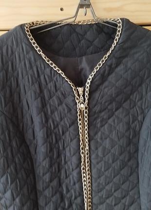 Пальто кардиган жакет пиджак весна осень с небольшим утеплением 46-50 р.