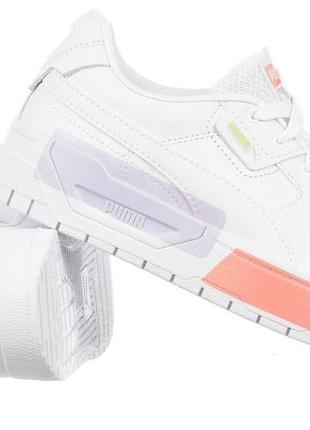 Кросівки кеди жіночі puma cali dream mis wmns 'white peach pink' 385598-01 оригінал2 фото