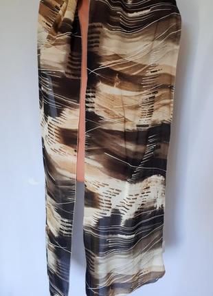 Віскозний італійський шарфик maria bellesi(28 см на 210 см)3 фото