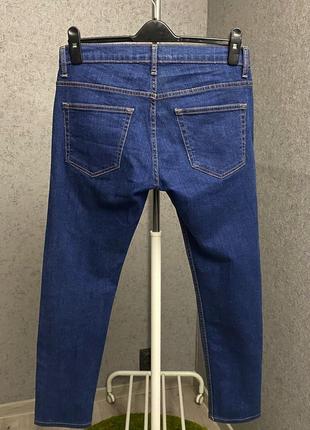 Синие джинсы от бренда topman4 фото