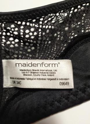 34c, бюстгалтер з пуш-ап застібка спереду дорогого бренду maidenform, eur 75c/75с7 фото