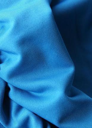 Брендова блакитна сукня гальтер зі збірками від shein4 фото