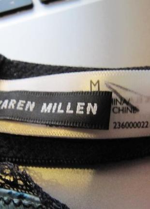 Пояс для чулок шелковый karen millen (m)5 фото