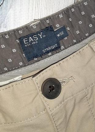 🤩1+1=3 базовые бежевые мужские шорты чинос из хлопка easy, размер 46 - 488 фото