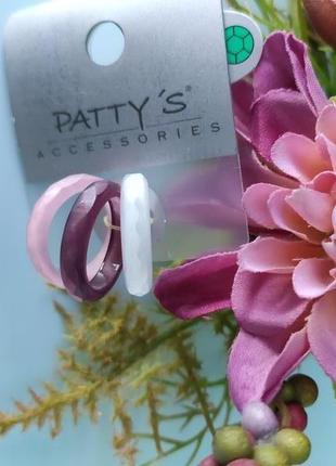 Кольцо набор 3 шт. patty's accessories германия