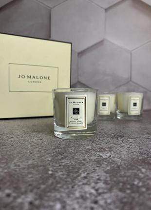 Jo malone london - mini pomegranate noir scented candle bougie parfumee - мини свеча с гранатом нуар, 35 g