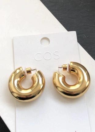 Сережки cos
