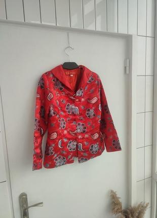 Кимоно азиатский пиджак китайский жакет косплей костюм японский2 фото