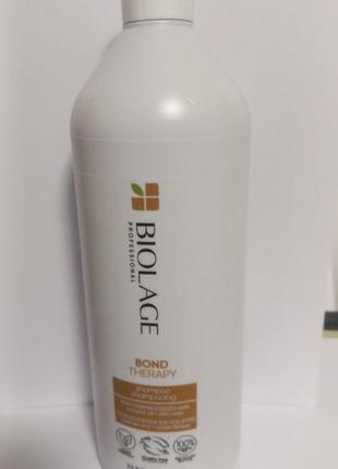 Biolage professional bond therapy. шампунь для хімічно пошкодженого волосся.