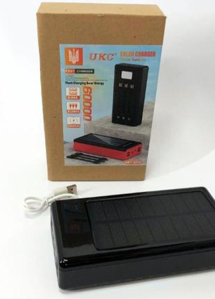 Портативная мобильная зарядка (павербанк) power bank solar 60000mah, переносной аккумулятор для телефона