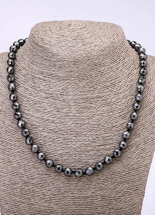 Намисто чоловічі гематит