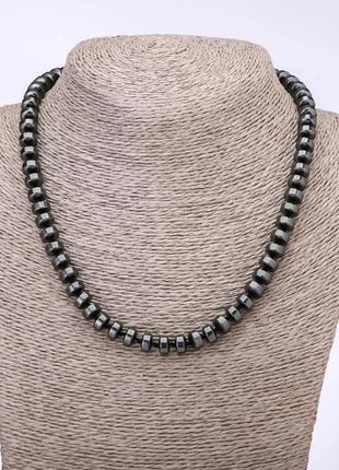 Намисто чоловічі гематит