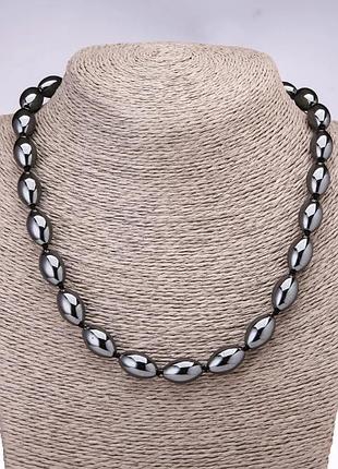 Намисто чоловічі гематит