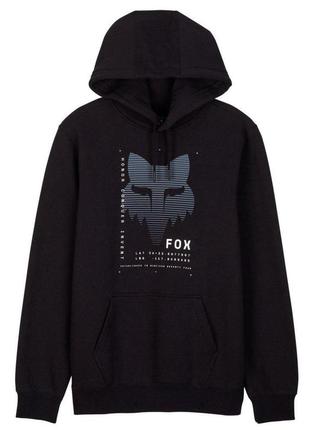 Толстовка fox dispute hoodie (black), l