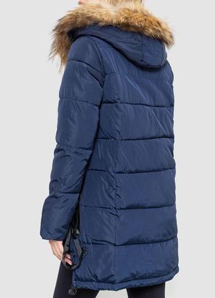 Куртка жіноча зимова, колір синій, 235r16164 фото