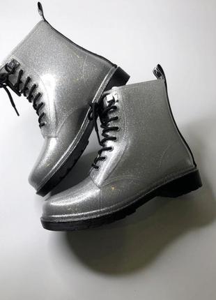 Резиновые ботинки michael kors6 фото