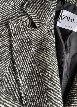 Новое пальто zara, последняя коллекция, длинная, l9 фото