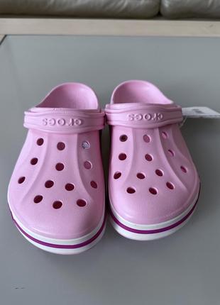 Crocs 37 pink сланцы1 фото