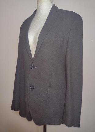 Massimo dutti коттоновый пиджак из фактурной ькани 50евр.