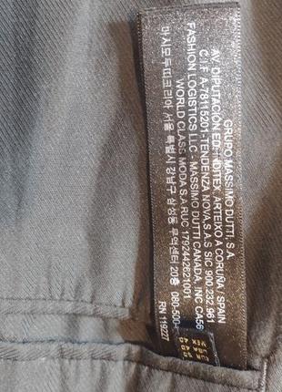 Massimo dutti коттоновый пиджак из фактурной ькани 50евр.9 фото