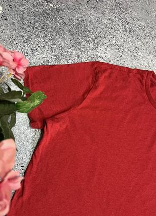 Бордовая футболка мужская polo ralph lauren (оригинал)4 фото
