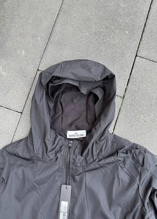 Ветровка stone island gore-tex черная4 фото