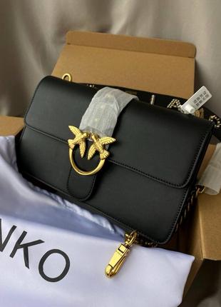 Сумка pinko black gold