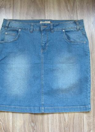 Юбка -denim identity- 52-54 размера + подарок