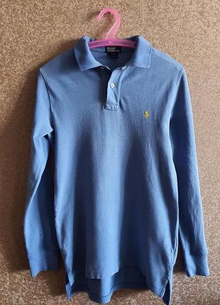 Блакитне поло ralph lauren,  original unisex