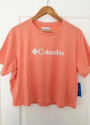 Брендовая футболка свободного кроя columbia4 фото