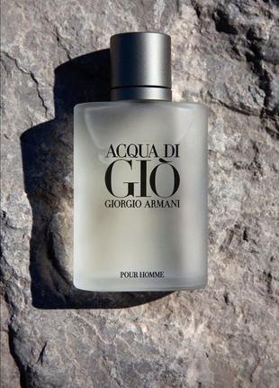 Парфуми giorgio armani acqua di gio pour homme туалетна вода 100 ml (парфуми acqua di gio aква джио армані)1 фото