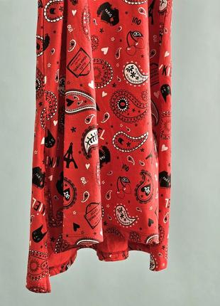 Летнее трикотажное платье 3