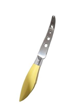 Нож для сыра с пластиковой ручкой l 21.5 см лезвие 11 см