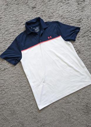 Футболка поло under armour, size m, плечі 45 підпахуи 53 довжина 734 фото