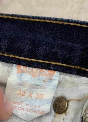 Джинсовые шорты levi’s levis синие винтажный винтаж7 фото