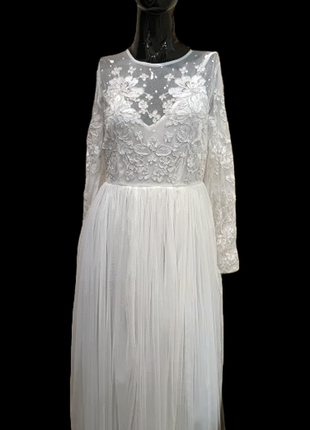 Шикарное тюлевое свадебное платье asos edition8 фото