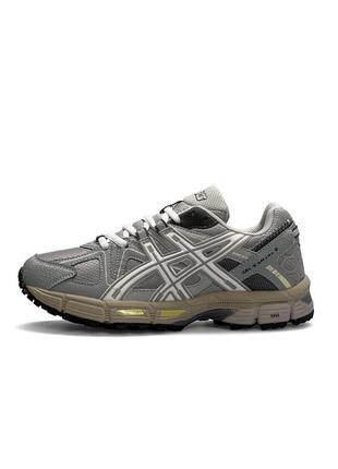 Женские кроссовки asics gel - kahana 8 gray white8 фото