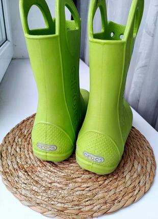 Кроксы резиновые сапоги j3 crocs7 фото