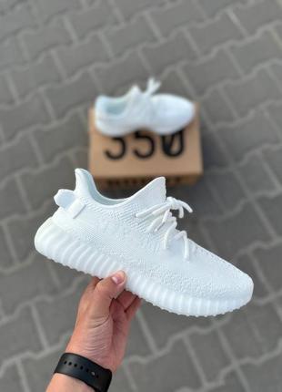 Кроссовки adidas yeezy boost 350 v2 'white' (44)9 фото