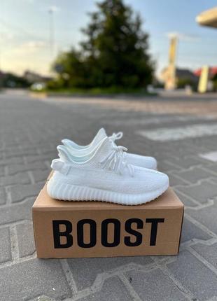 Кроссовки adidas yeezy boost 350 v2 'white' (44)8 фото