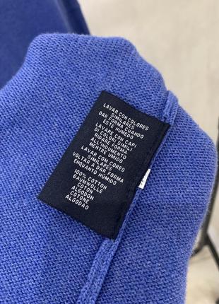 Свитер джемпер свитшот gant мужской синий оригинал5 фото