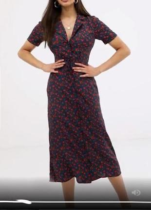 Розпродаж плаття fashion union міді asos на ґудзиках6 фото
